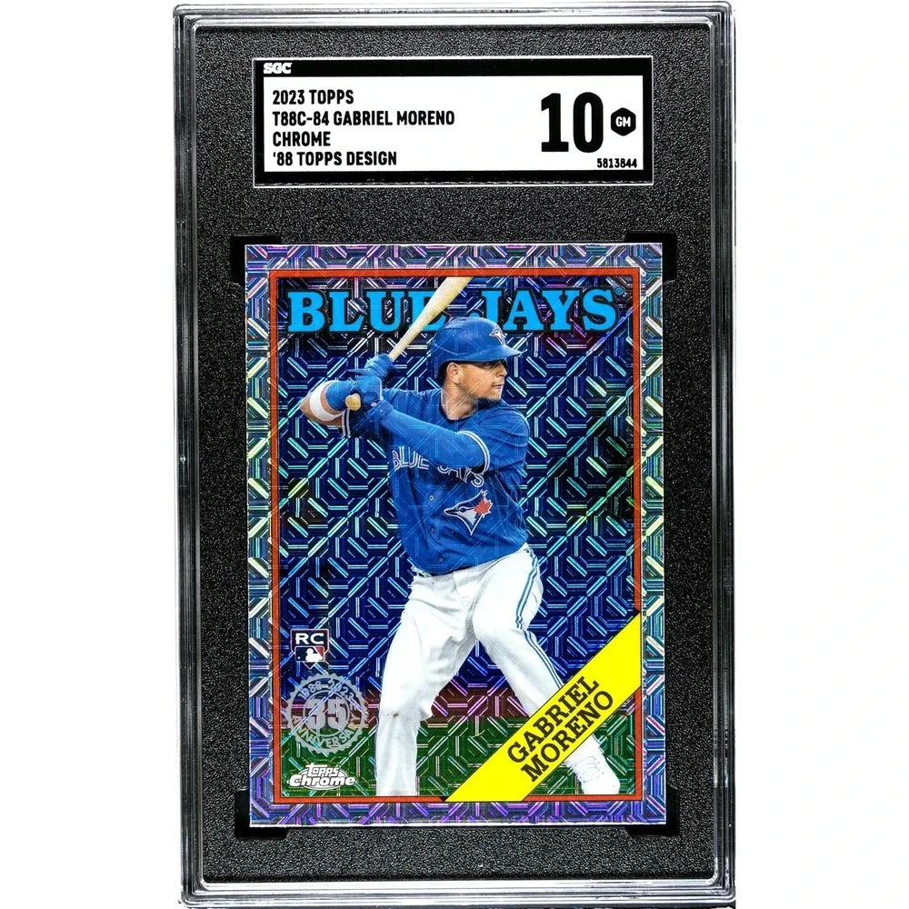 2023 Topps 88 Chrome Mojo Refractor T88C-84 (RC) Gabriel Moreno SGC 10 GEM